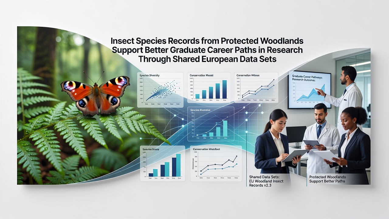 Insect Species Records from Protected Woodlands Support Better Graduate Career Paths in Research Through Shared European Data Sets